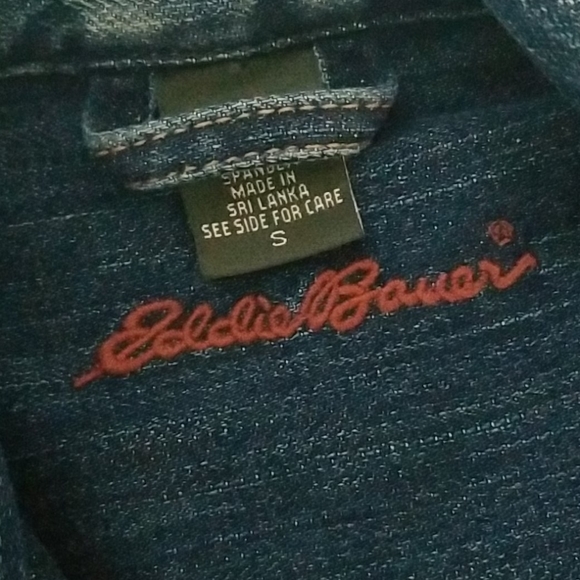 Eddie Bauer denim jacket -A2 - Picture 2 of 4